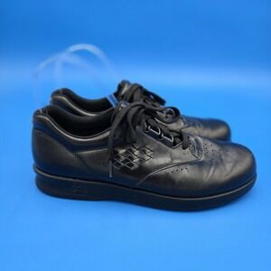 SAS Free Time Walking Shoes Women's Size 9N Tripad Comfort Leather Black EUC‎